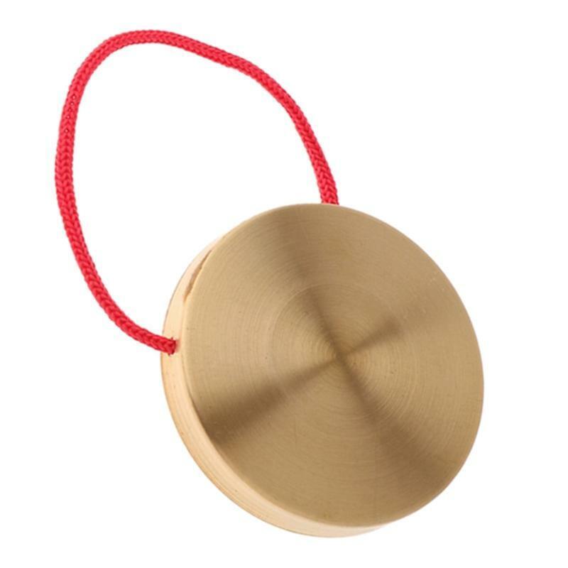 Copper Opera Gong Cymbals for Kids Traditional Chinese Folk Musical Instrument