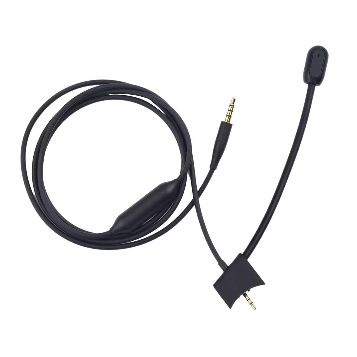 Microphone Cable with Mute Switch for  QC45 Headphones Accessories