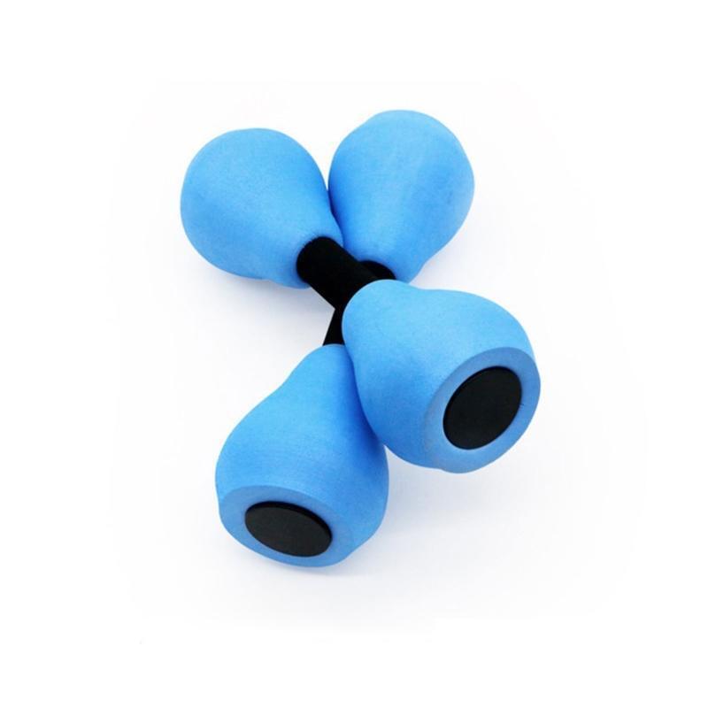 2 Pieces Aqua Dumbbells Aquatic Barbell Water Aerobics Exercise Fitness Dumbbell