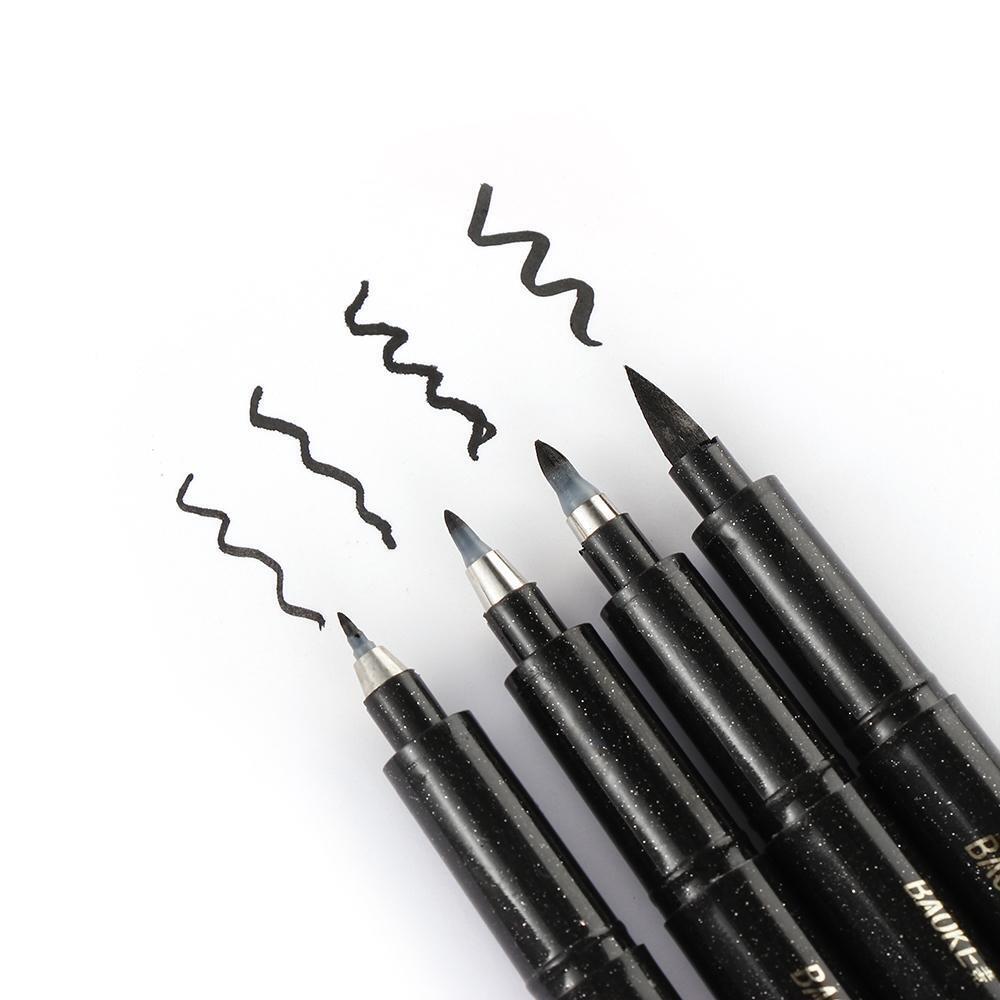 Marker Pen Calligraphy Ink Pen Paintbrush Hand Lettering Drawing Brush