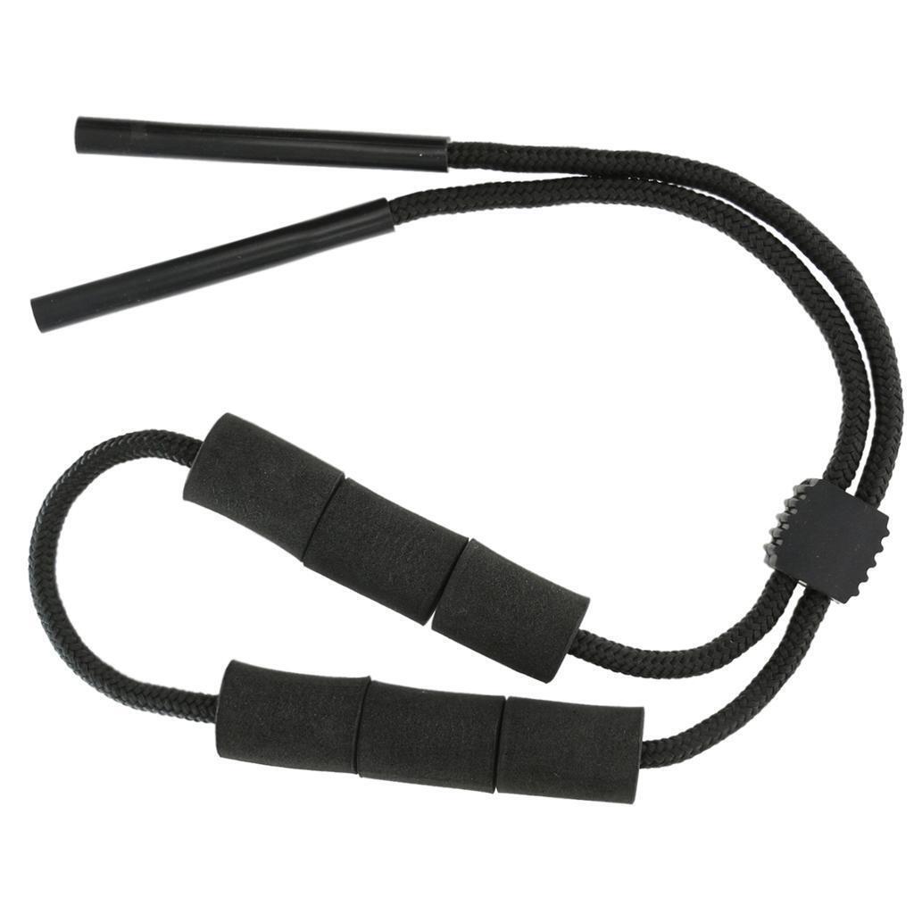 Sports Diving Eyeglasses Rope Cord Glass String Lanyard Chain Holder  Black