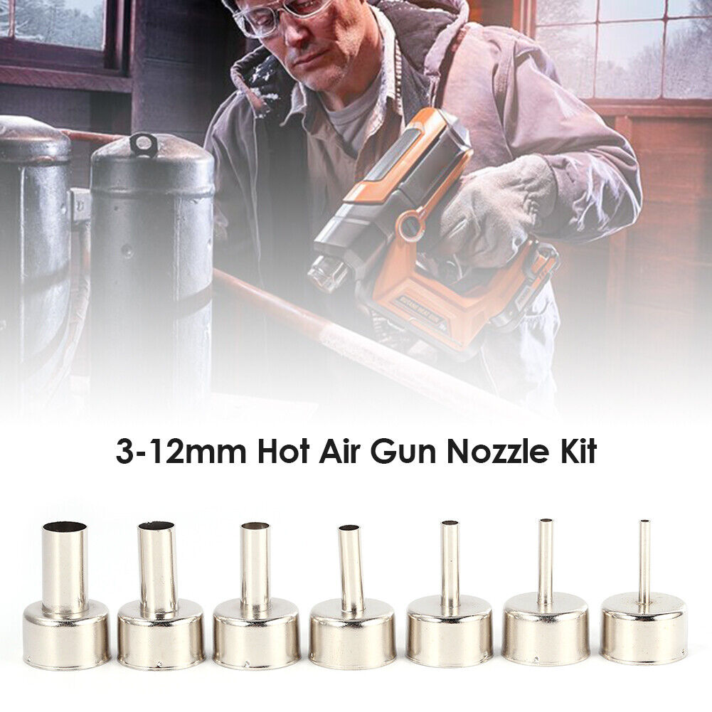 3-12mm Hot Air Gun Nozzle Kit for 858D Welding Soldering Station Heat Tips