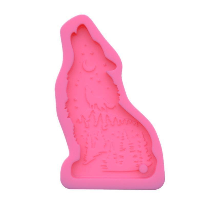 Handmade Jewelry Keychain UV Epoxy Mold DIY Crafts Decorations Silicone Mould