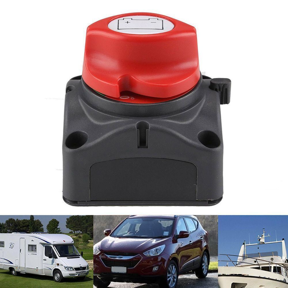 100A-300A Safe Cut Off Battery Selector Car Battery Rotary Disconnect Switch