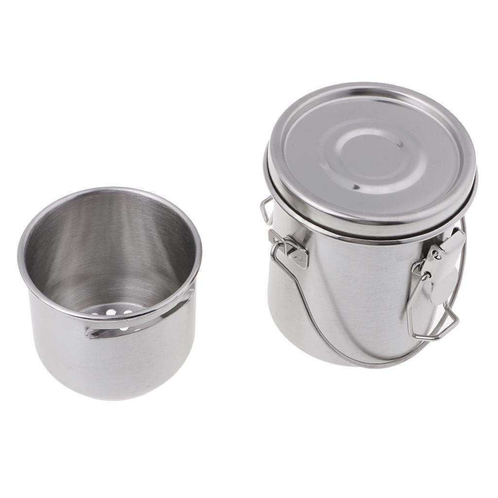 2 Set Artist Portable Brush Washer Stainless Steel Portable Brush Cleaner