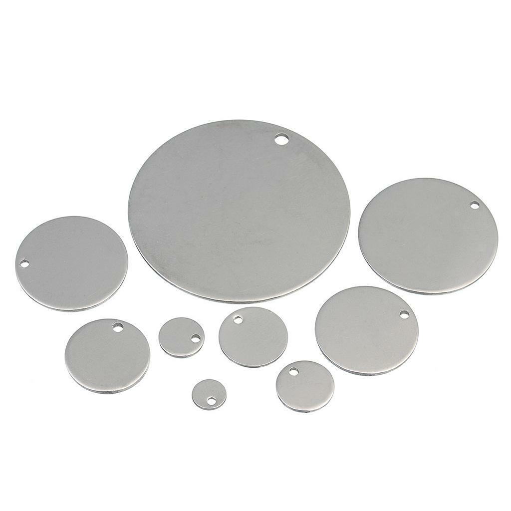 90x Stamping Tag Blank Charms  Bronze Pendants Tags Jewelry Tags Making