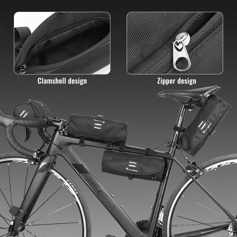 Bike Handlebar Bag Bike Pocket Bicycle Bag Handlebar Bike Pouch for Handlebar 2L