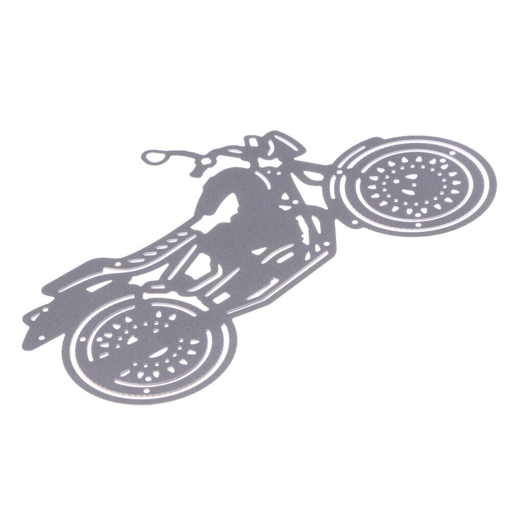 Motorcycle Metal Cutting Dies Stencils DIY Scrapbooking Album Decorative