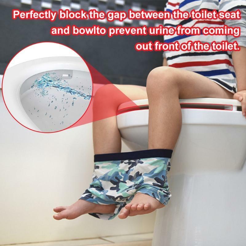 Pee Guard for Toilet Prevent Splashing Urine, Urine Deflector with Superglue