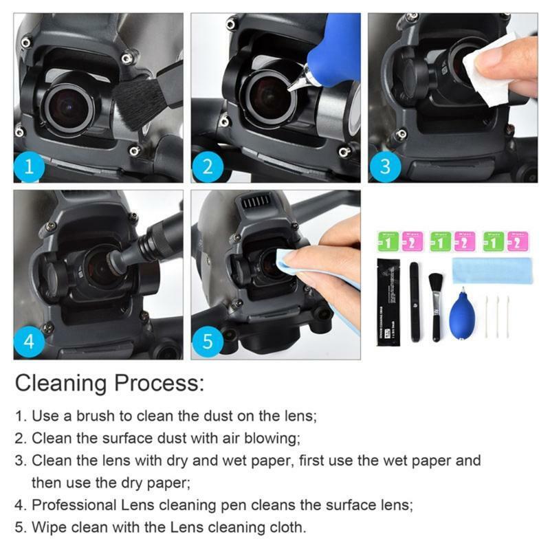 FPV Lens Fingerprint Dust Cleaning Kit Camera Mobile Phone Computer Dust Removal