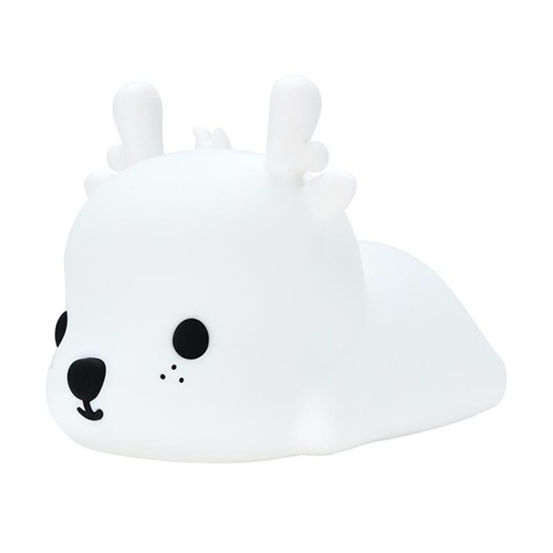 LED Children Night Light For Kids Soft Silicone USB Rechargeable Bedroom Decor