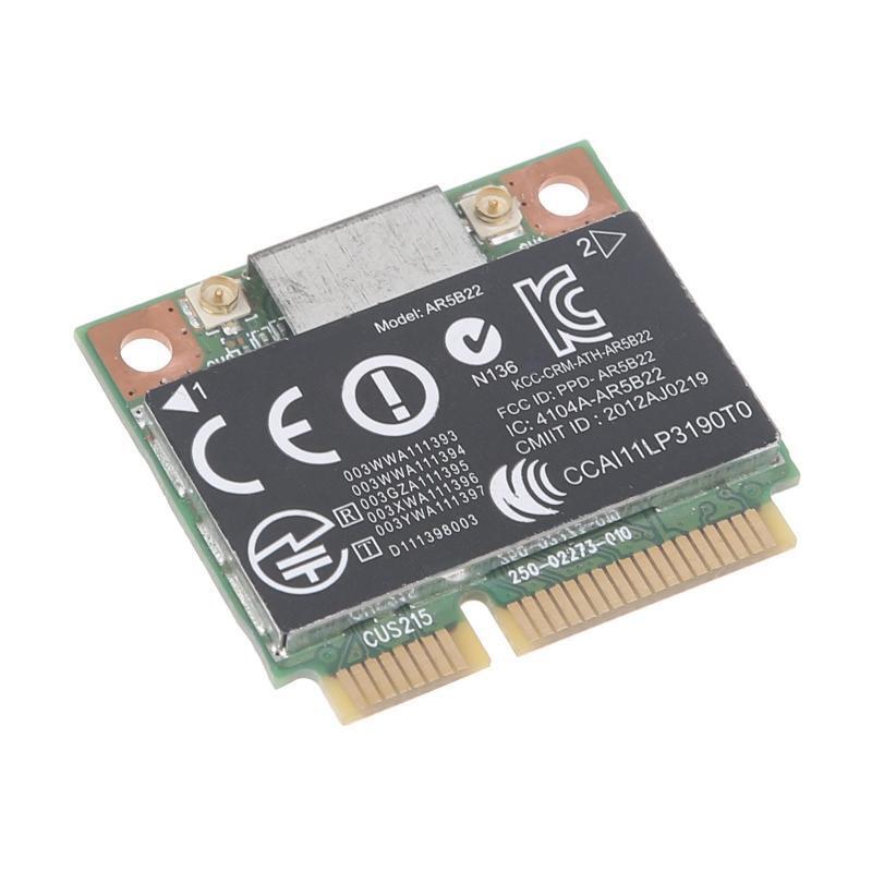 Killer AR5B22 2.4/5Ghz Wireless 802.11A/B/G/N BT4.0 Half MINI PCI-E WIFI Card