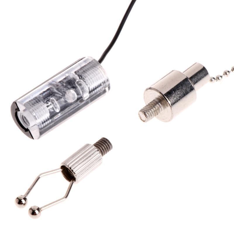 2.5mm LED Fishing Catching Bite Alarms Chain lluminated Hanger Swinger Indicator