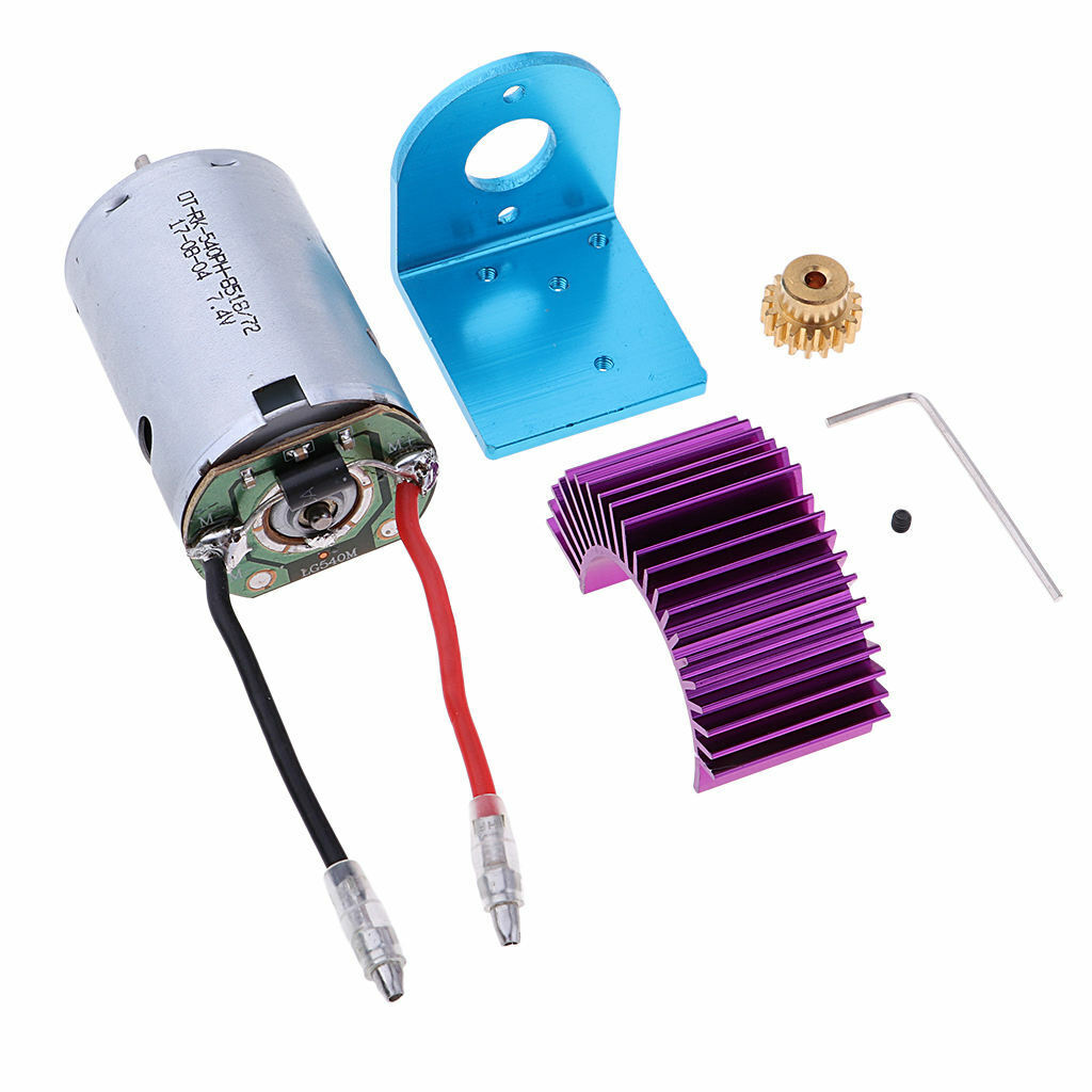 For  12428 12423 1/12 RC Car 540 Motor & Sink &Gear &Seat Combo