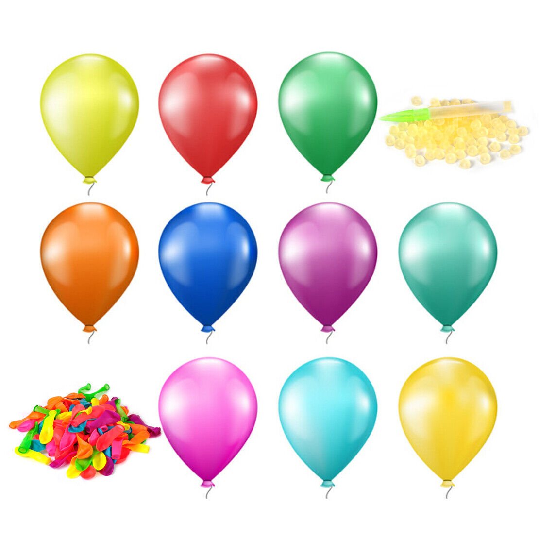 Children Party Colorful Water Bombs Balloons Magic Beach Game Sand Outdoor Li
