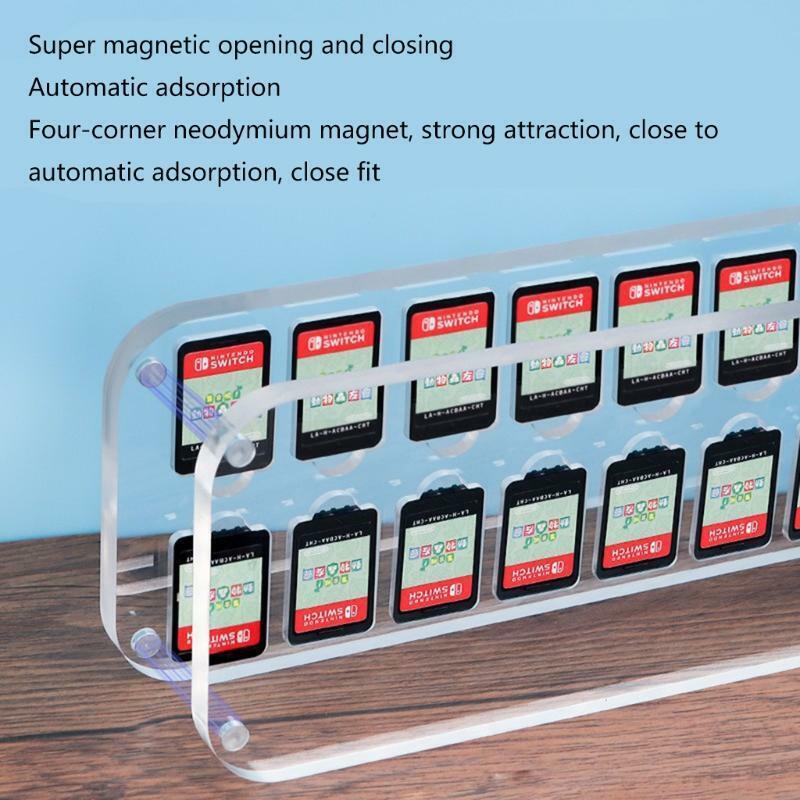 14 Grid Game Card Case 14-slot Card Storage Box Holder for NS Switch/Switch Lite