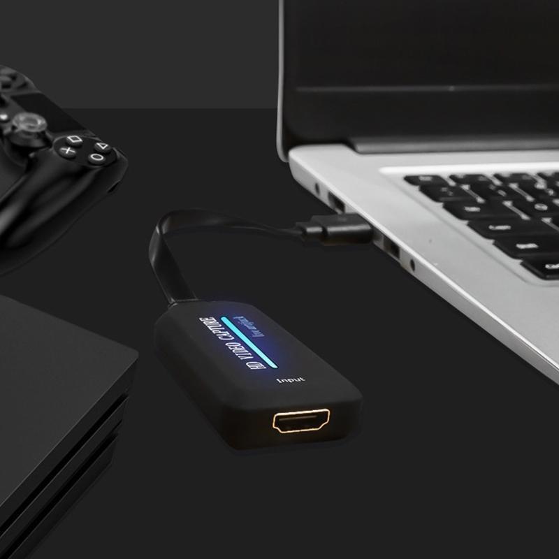 USB2.0 Game Video Capture Card HDMI-compatible 1080 for Live Streaming Broadcast