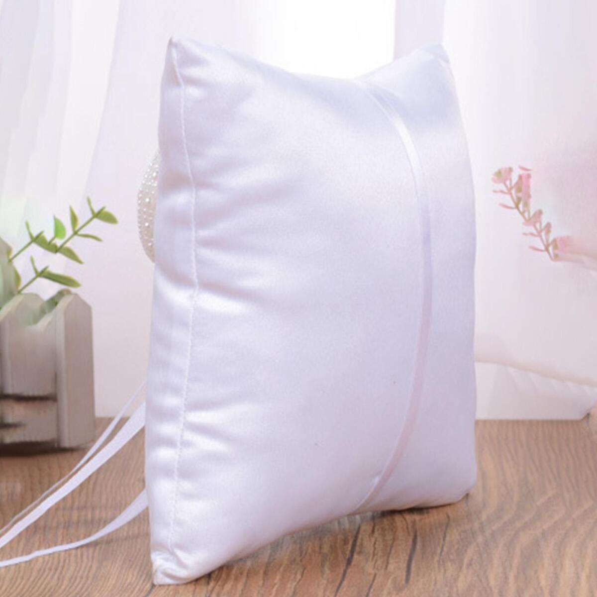 Rings Pillow Handmade Rings Bearer Cushion Rings Holder for