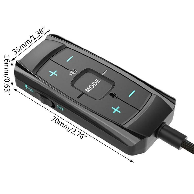 3.5mm External Sound Card USB 3.0 7.1 Surround Sound 24-Bit 96KHz Audio Adapter