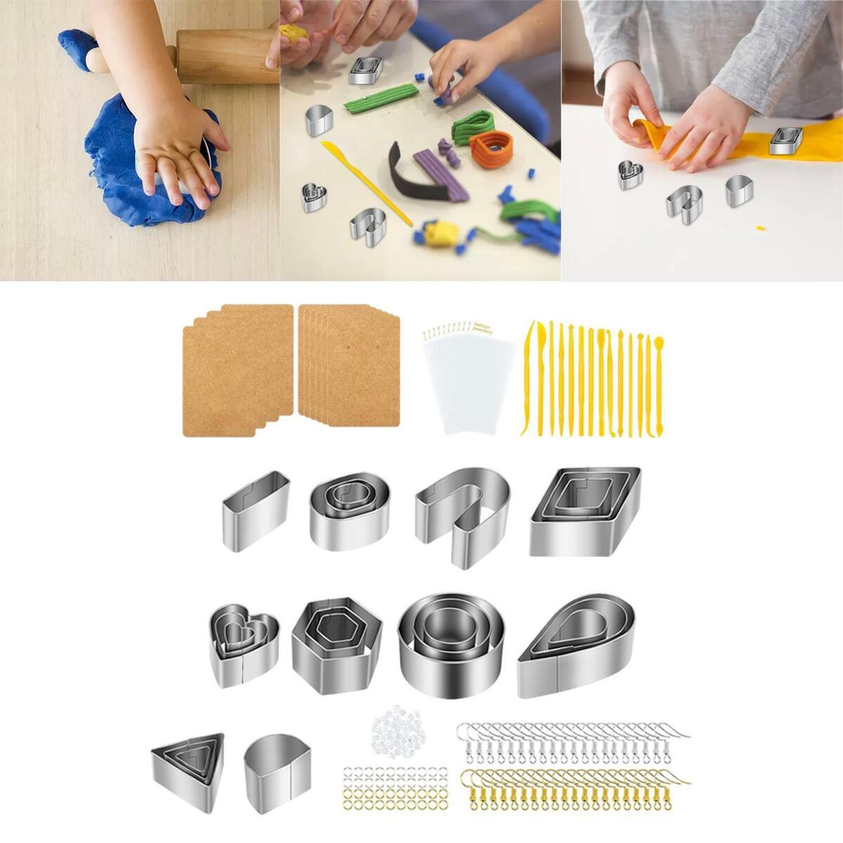 Stainless Steel Polymer Clay  Handmade  DIY for Designer