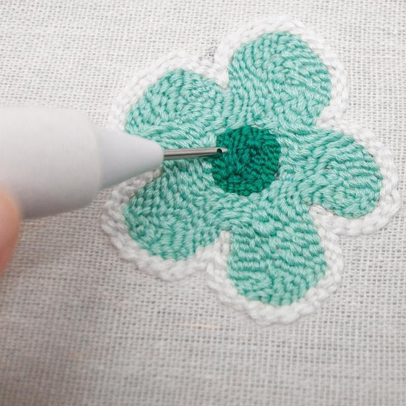 Practical Embroidery Punch Needles Kit Hand Embroidery Starter Pens for Beginner