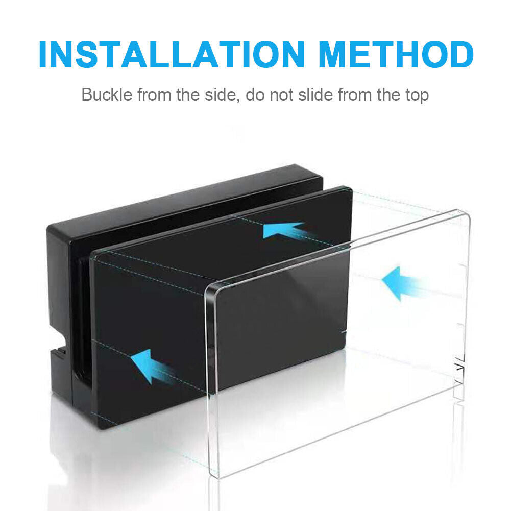 Charging Dock Cover Sleeve for NS Switch Anti Scratch Dust Guard Protector