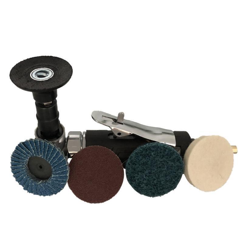 Pneumatic Polishing Carving Tool Kit Protective Cover Set Chuck 1/4 Wind Grinder