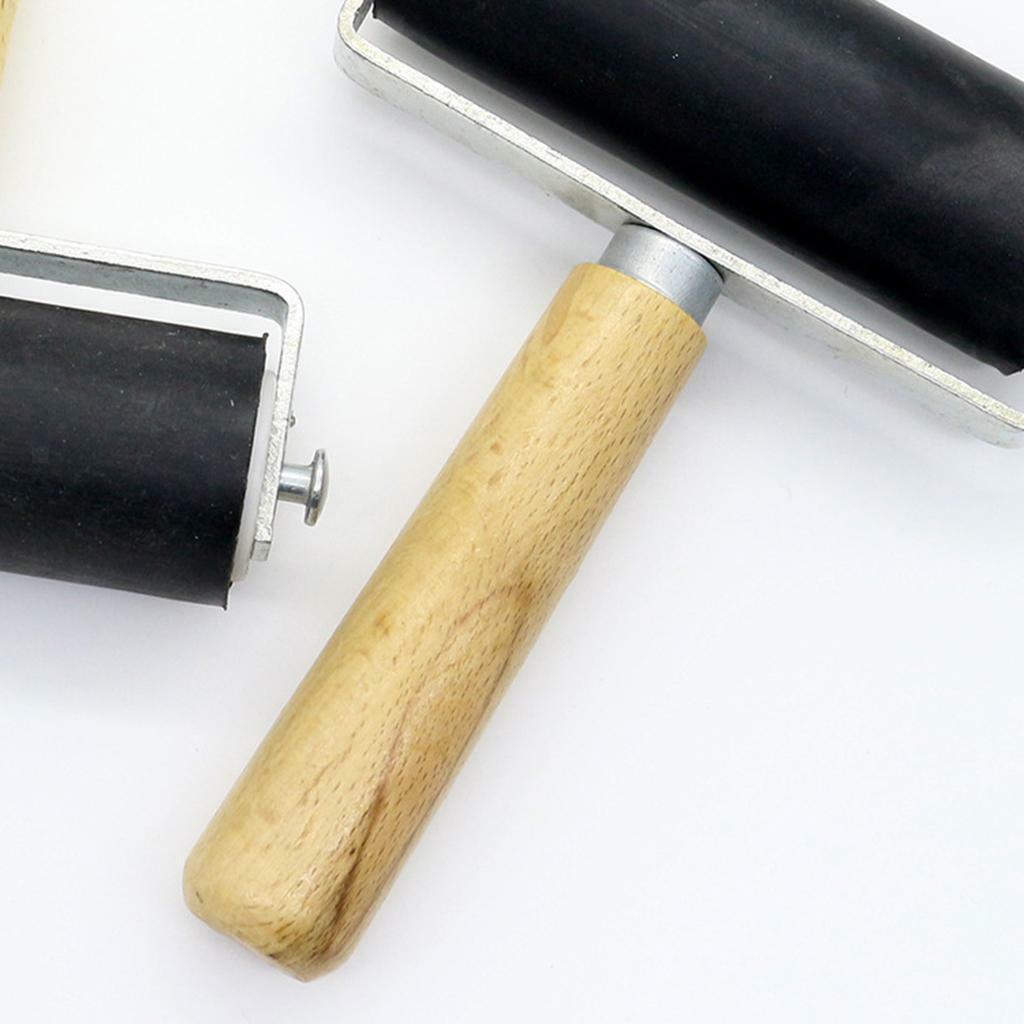 4in Brayer Roller Ink Applicator Brush Printmaking   Tool