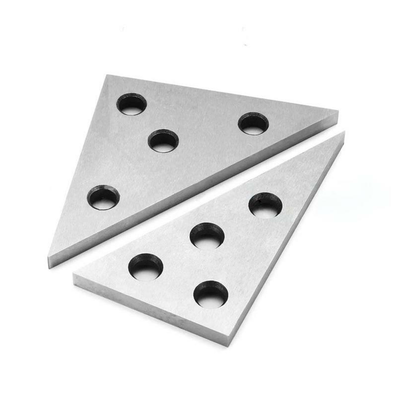 Right Angle Block Gauge Set Milling Ground Gauge Scale Square Ruler 30-90 Degree
