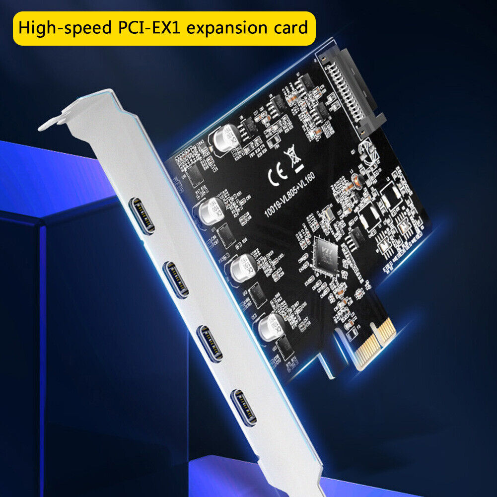 MAIWO KC019 PCIE to Type-C USB 3.1 Expansion Card Adapter Docking Station