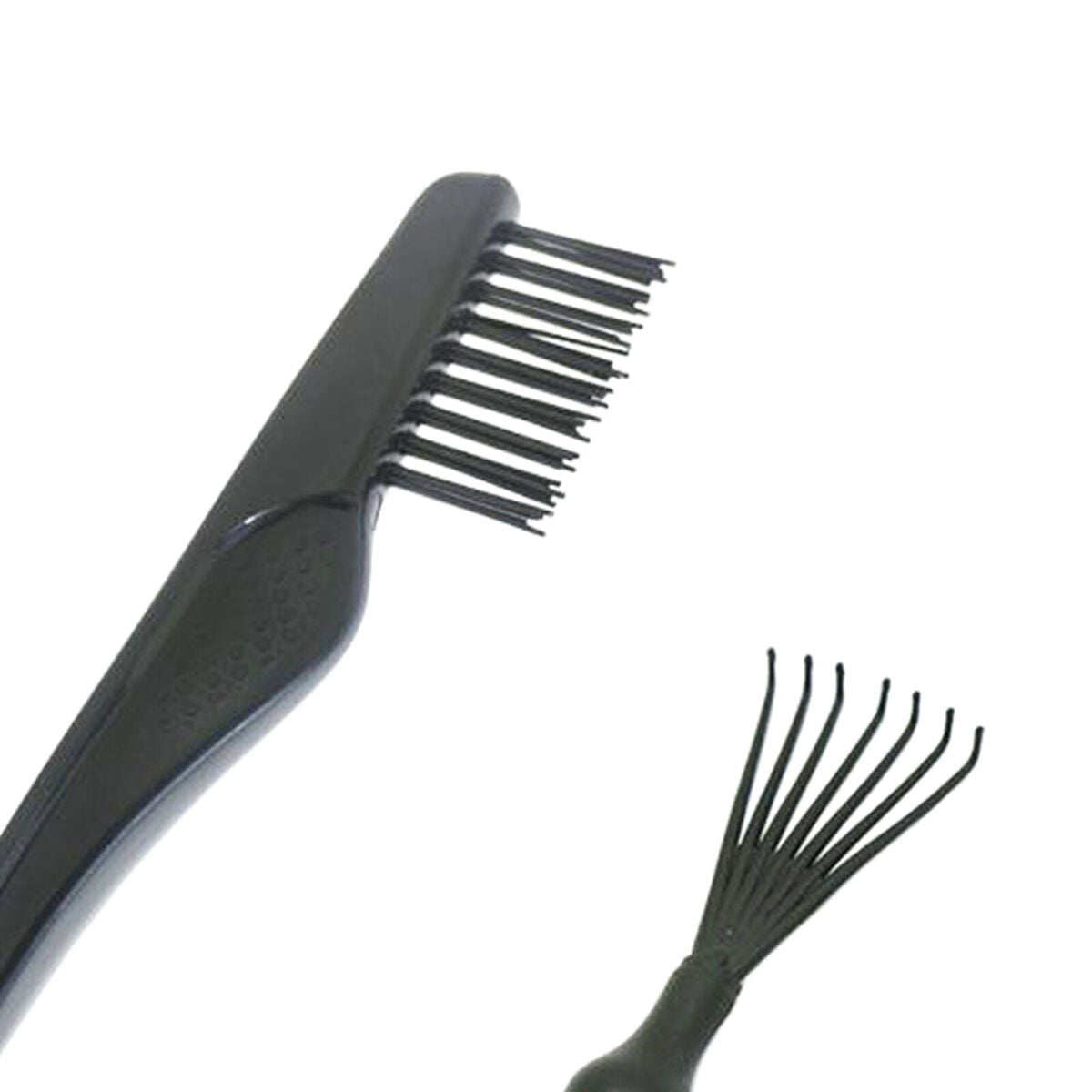 2 Pieces Mini  Bristles  Brush Cleaning Tool   Comb