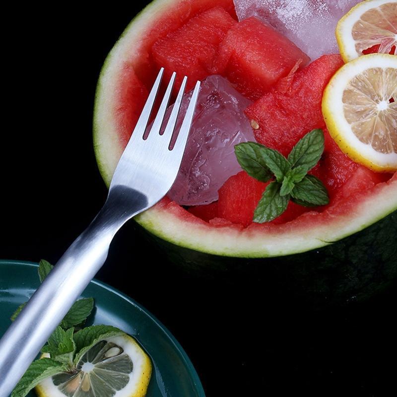 Watermelon Cutter Fruit Cut Tool 304 Stainless Steel Fruit Fork Slicer Durable