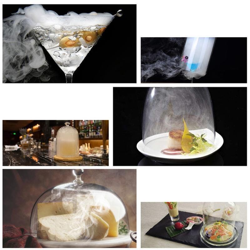 Food Smoker Generator Portable Molecular Cuisine Smoking Gun Meat Burn Cocktails