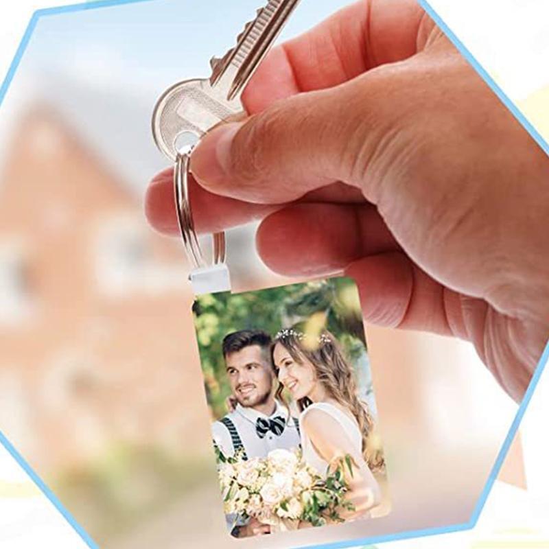 Sublimation Blanks Products Set DIY Blank Keychain Pillow Covers Mouse Pad