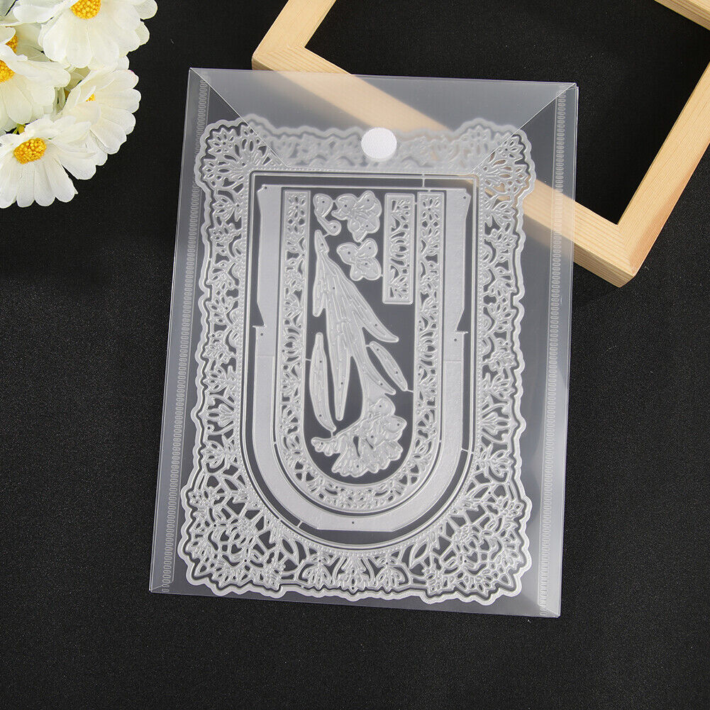 10pcs 24x18cm Transparent Moulds Stamp Collecting Bag Cutting Die Container