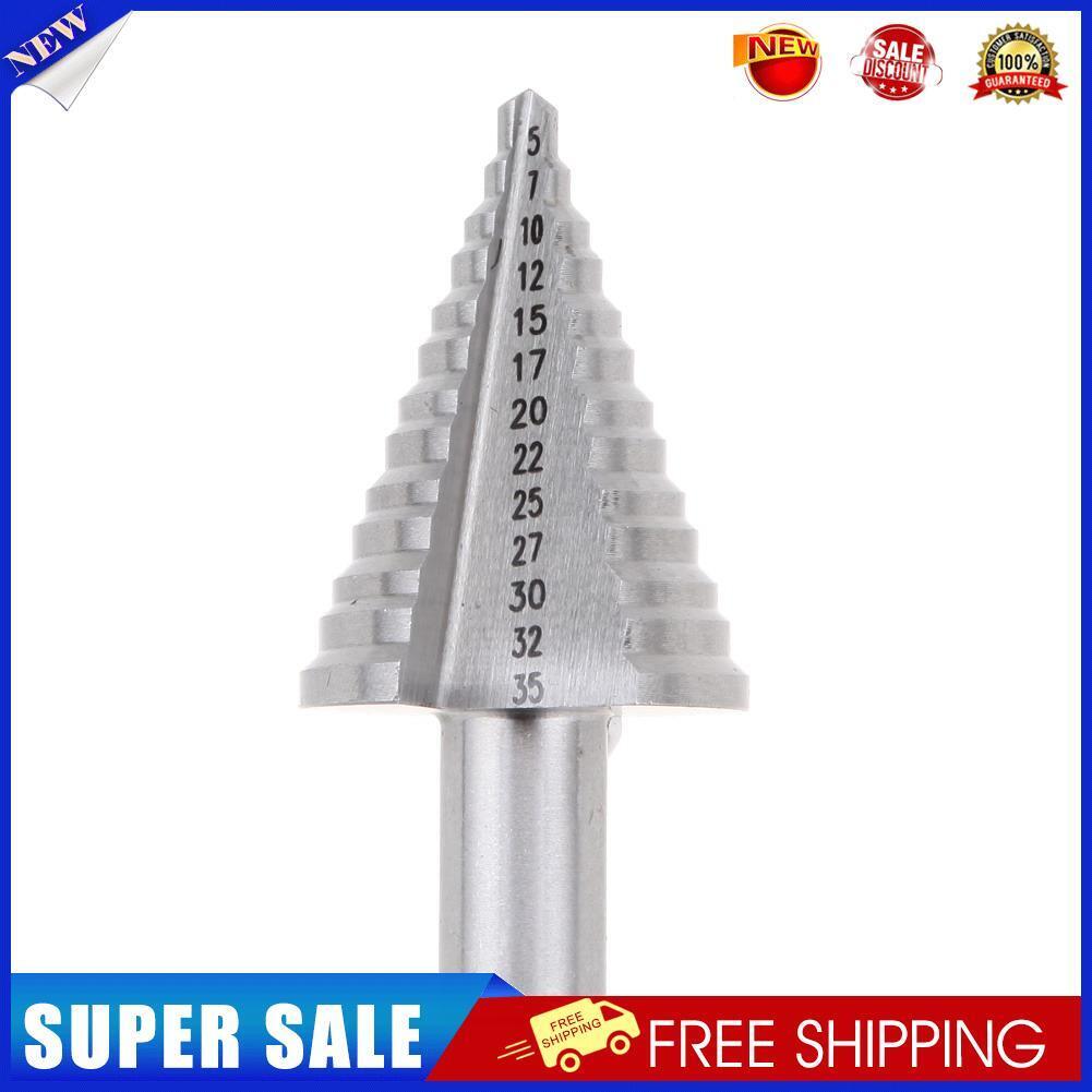 5-35MM (13 Steps 5,7,10,12,15,17,20,22,25,27,30,32,35MM) Step Drill Bitt