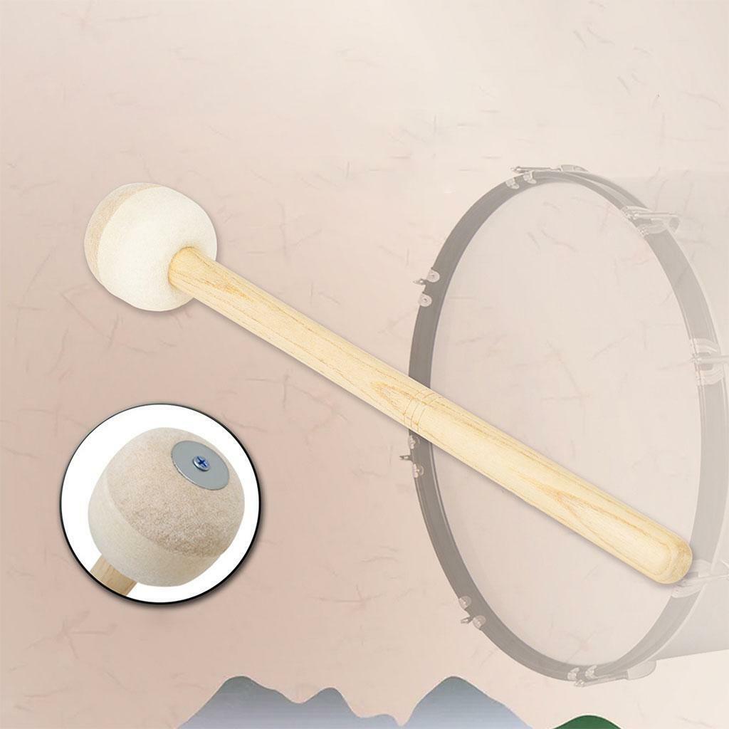 Drum Mallet,  Practicing Soft Felt Head for Instrument Accessories