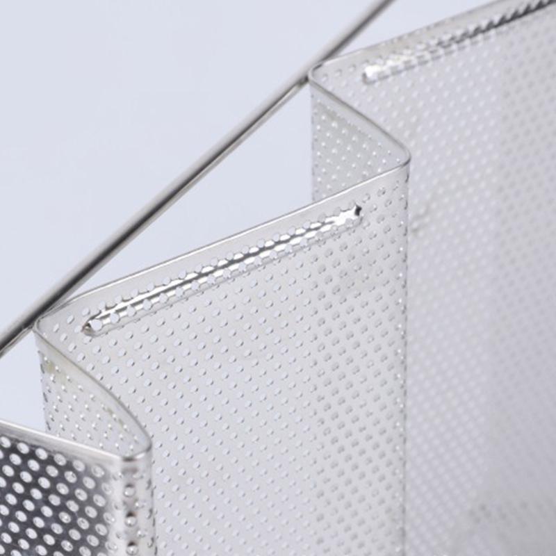 Stainless Steel Spice Rack 3 Tier Metal Pantry Storage Organizer Spice Holder