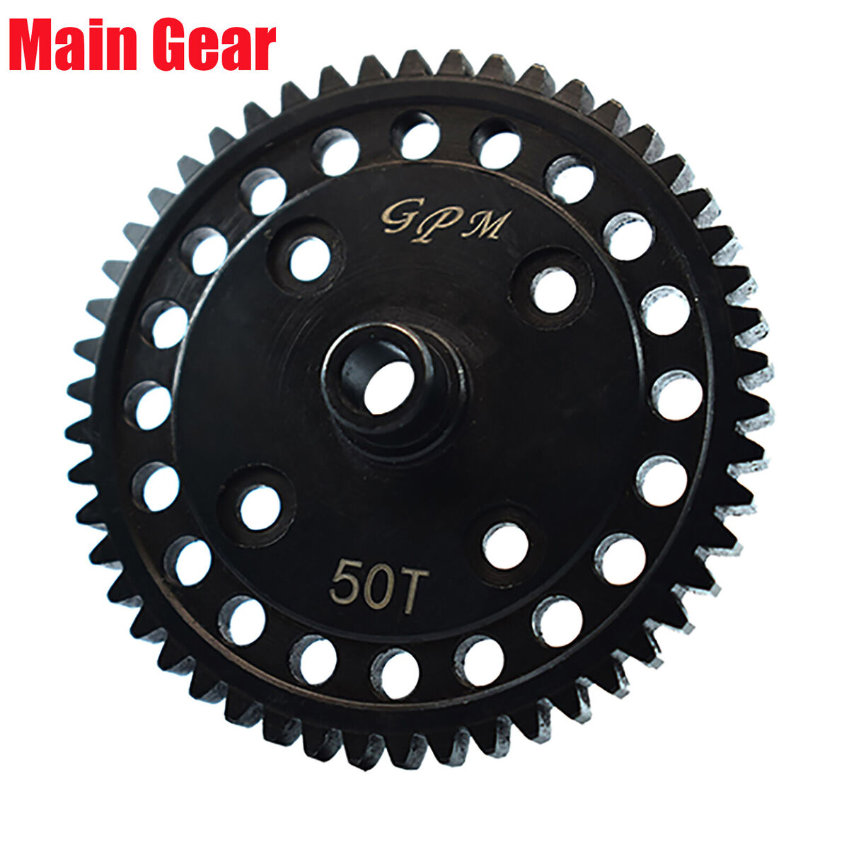 Chrome Steel 50T MAIN GEAR for ARRMA-1/8 KRATON 6S 106005/106015/106018 Parts