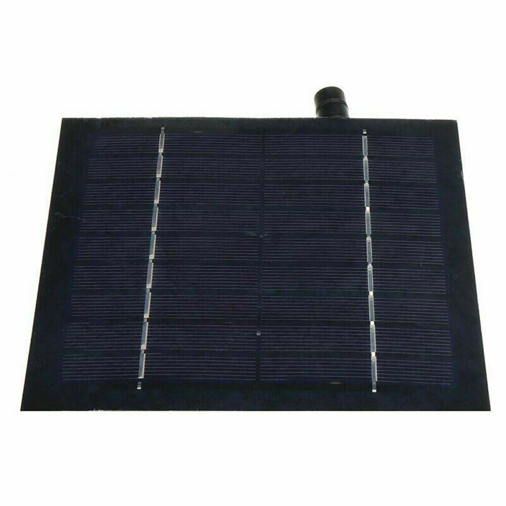 Chicken House Portable Mini Ventilator Solar Panel Fan Camping Fan Greenhouse