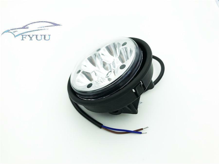 18W Pair Led Fog Light New Style Very Bright For Freightliner Columbia (05-10)