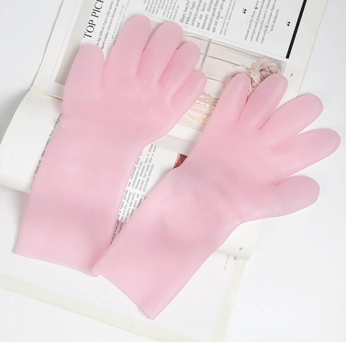 2 Pieces Moisturizing Gloves Long Overnight Soften Beauty for Women Men
