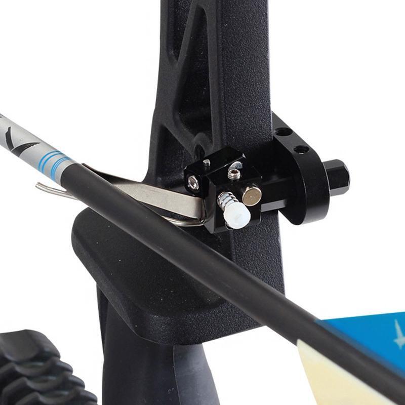 Aluminum Alloy Magnetic Arrow Rest Steel Needle Double Magnetic Arrow Recurve