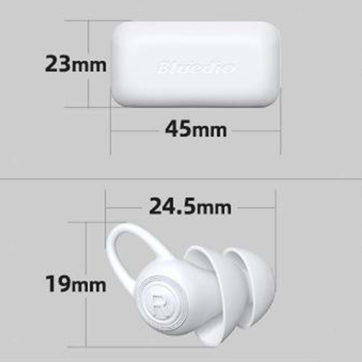 3 Pairs Silicone Ear Plugs Noise Cancelling Plugs for Sleeping Swimming Work