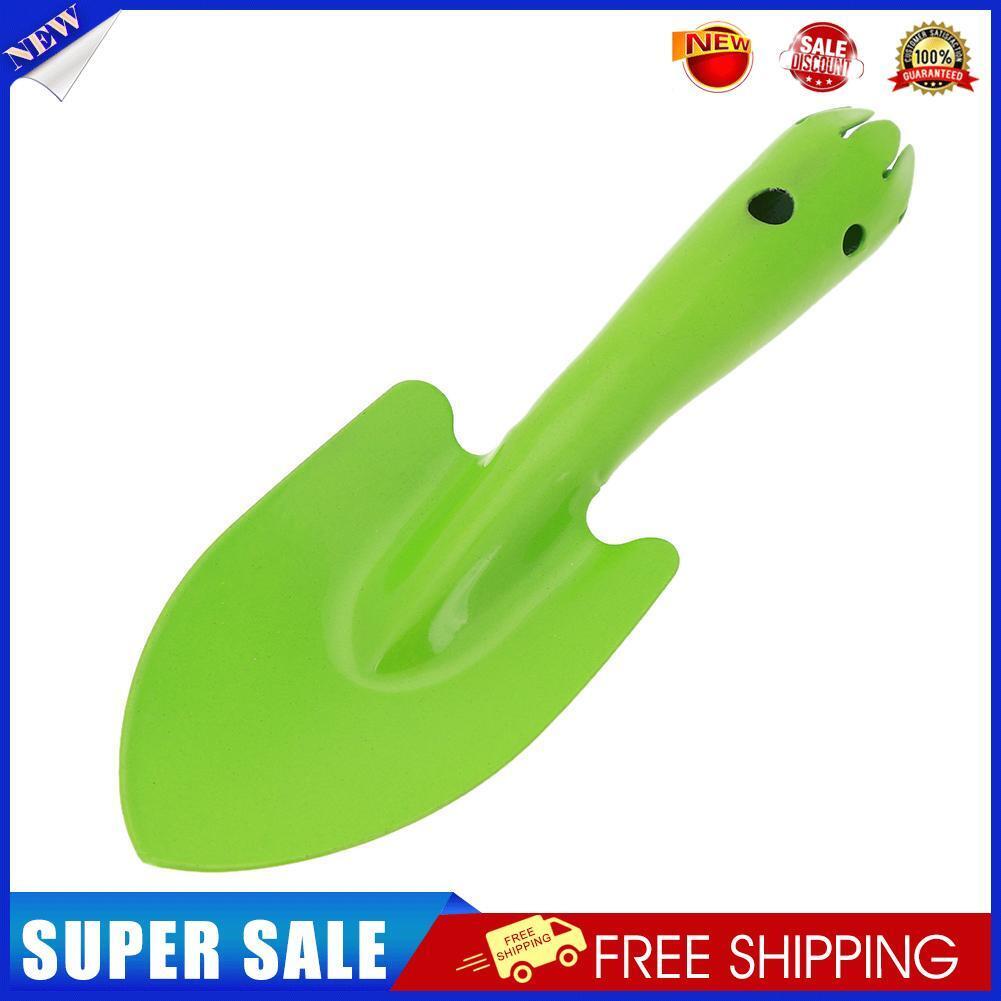 Mini Metal Garden Hand Shovel Flower Soil Planting Kids Spade Tool(Green)
