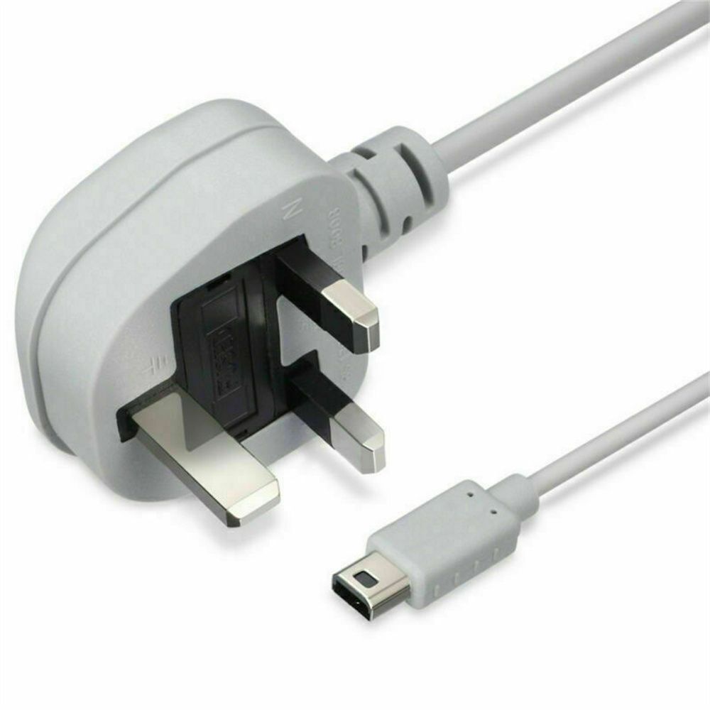 Power Supply Adapter Overload Protection Charging CableFor Nintendo Wii U