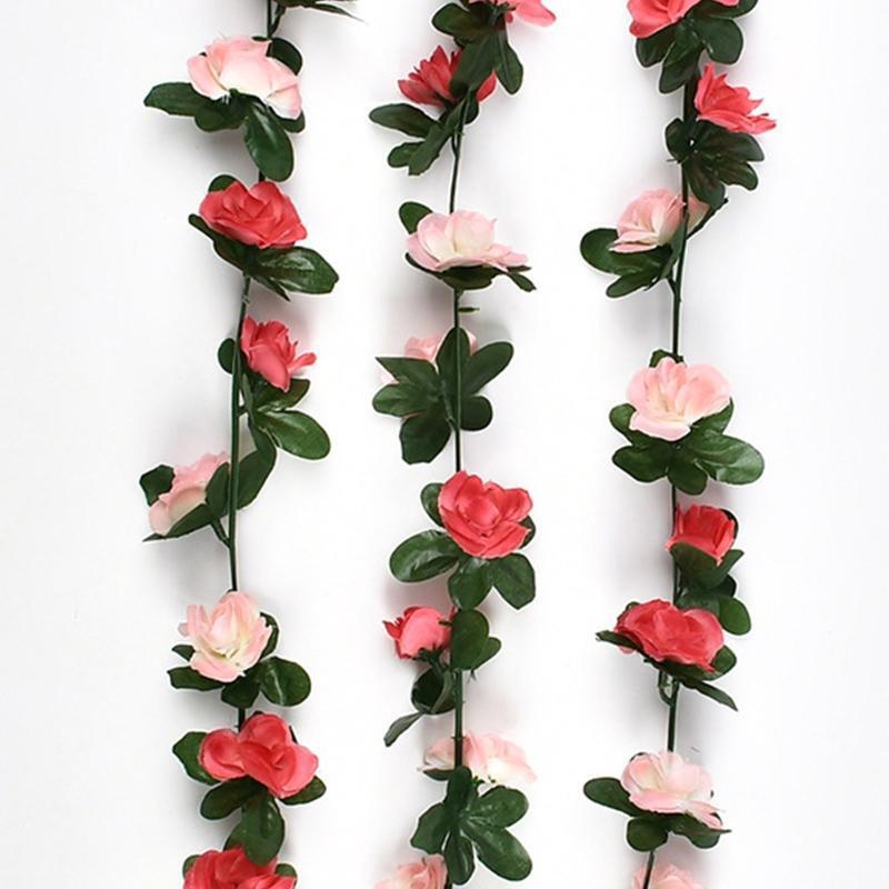 Rose Vine Wreath Easter Holiday Party Decorative Pendant Ornament