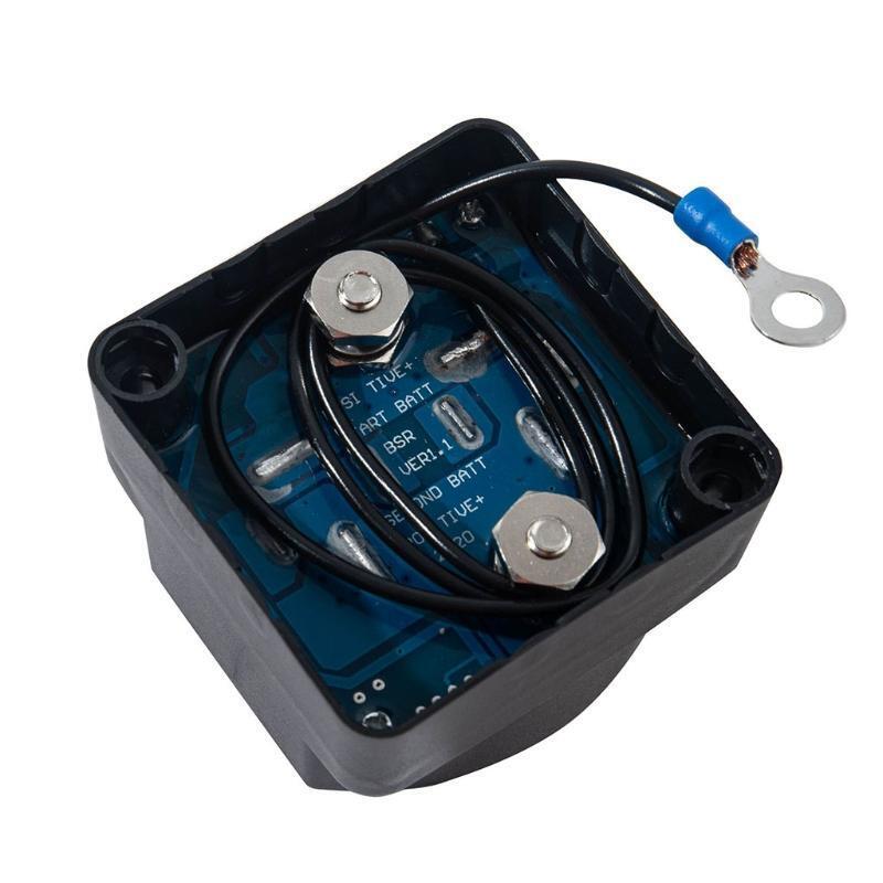 Voltage Sensing Relay 12V IP67 Double Battery Automatic Charging Relay for Boats