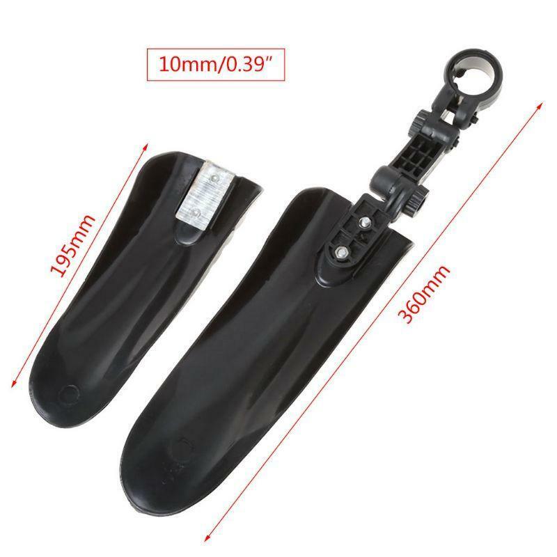 1 Set Bicycle Fender Front Rear Tackle Mudguard Children Bike Kids Parts Cycling