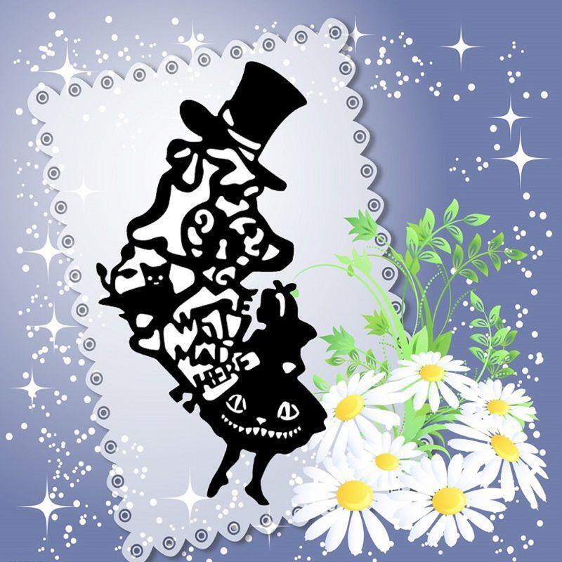 Wear Hat Metal Cutting Dies Stencil Scrapbooking DIY Album Stamp Paper Embossing